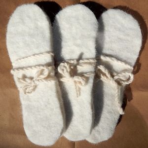 One Pair of Alpaca Fiber Boot Inserts